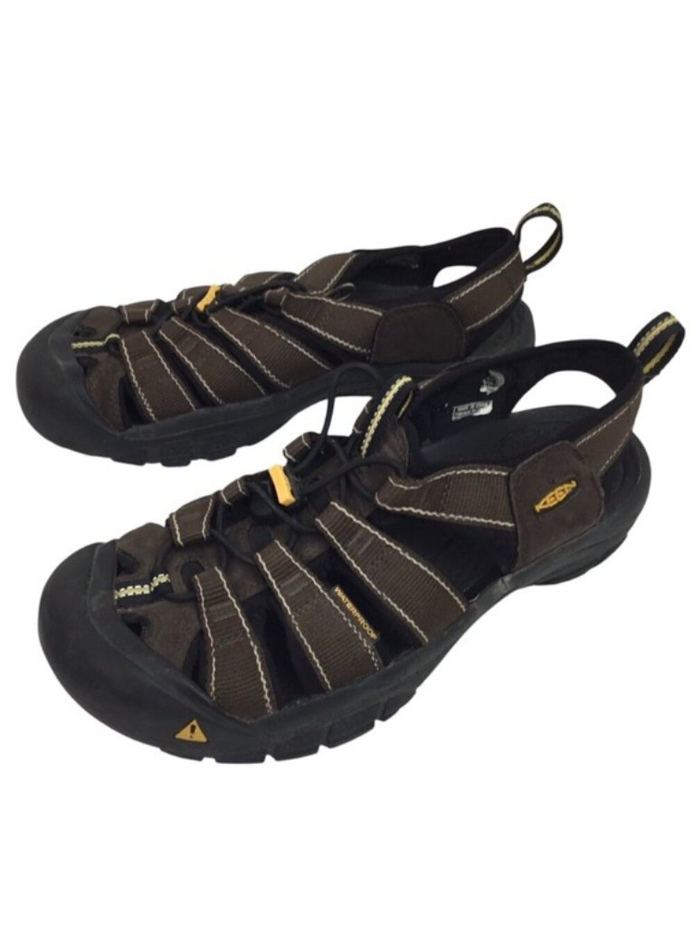 Keen Newport H2 Waterproof Hiking Sandals Mens 8 Brown